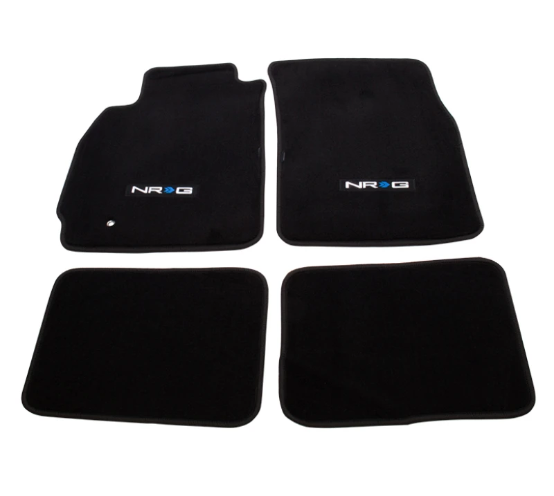 NRG Floor Mats for 03-05 Mitsubishi Evo 8 (NRG Logo) - 4pc.