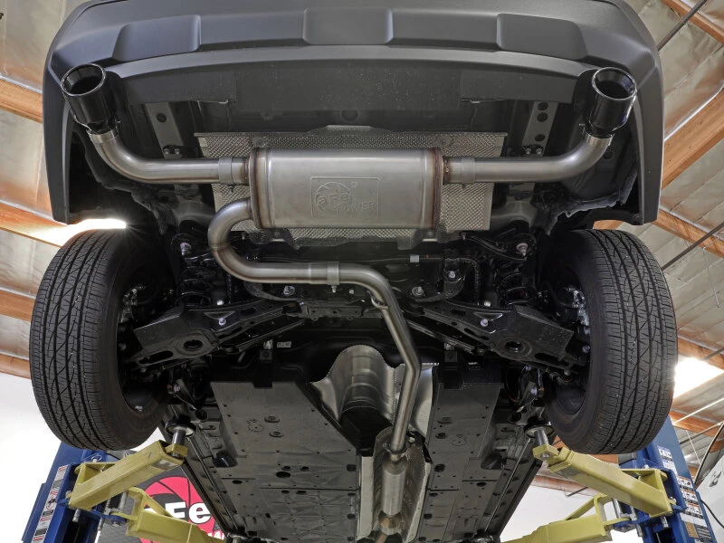 aFe POWER Takeda 19-21 Toyota RAV4 L4-2,5L 304SS CB Auspuff mit schwarzen Endrohren