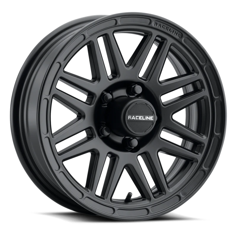 Raceline 944B Outlander 15x6in / 6x139.7 BP / 0mm Offset / 4.25mm Bore - Satin Black Wheel
