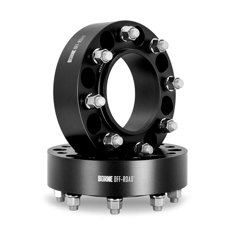 Borne Off Road Wheel Spacers - 6x139.7 - 77.8 CB - 25mm - Black