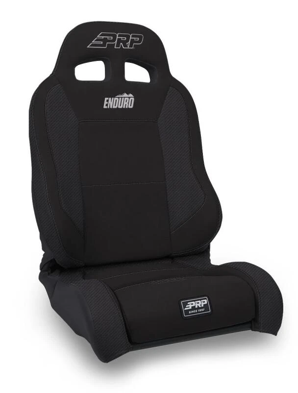 PRP EnduroTrek Reclining Suspension Seat - Black Suede - Passenger