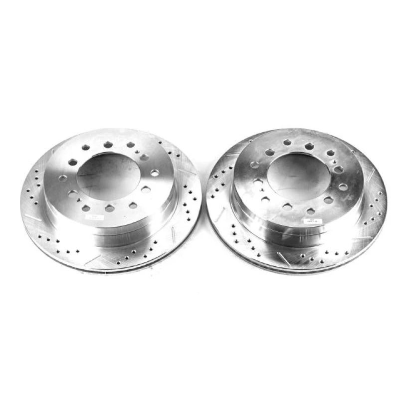 powerstop_JBR971XPR-67945f5e6b4f3 Power Stop 03-09 Lexus GX470 Rear Evolution Drilled & Slotted Rotors - Pair