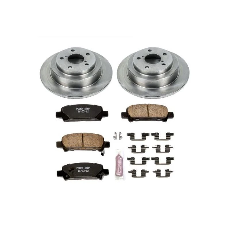 Power Stop Autospecialty Brake Kit for 98-03 Subaru Forester Rear