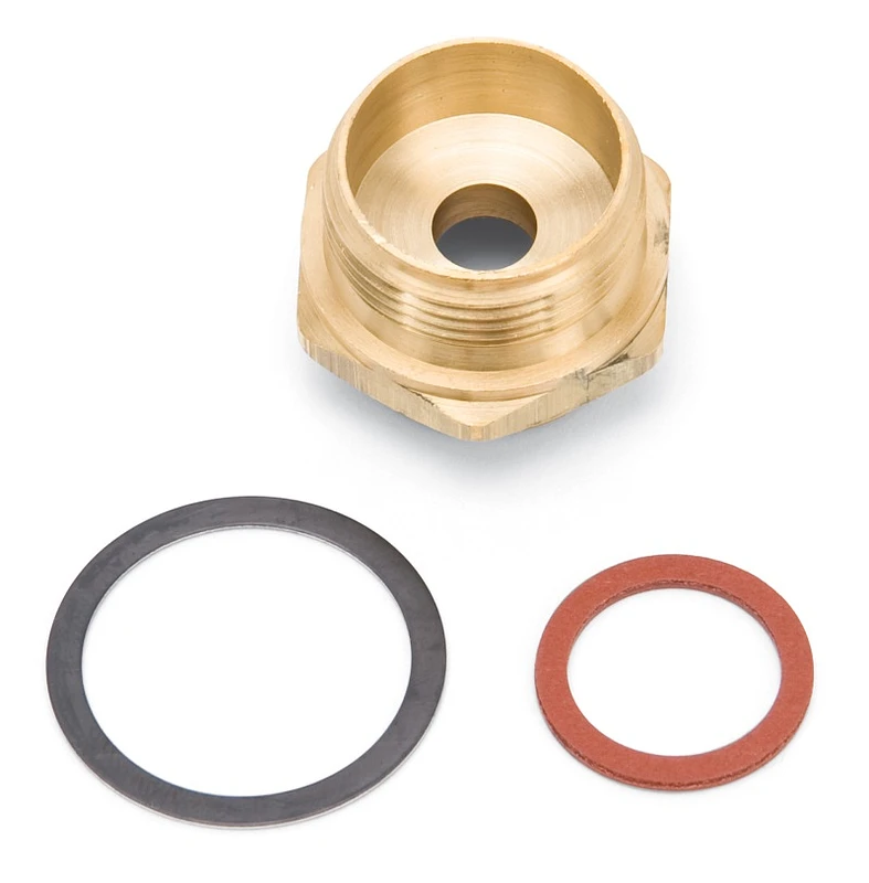 Edelbrock Kraftstoffbehälter-Inverser Flare-Fitting, gerade 7/8"-20 mit invertierter 5/8"-18-Flare