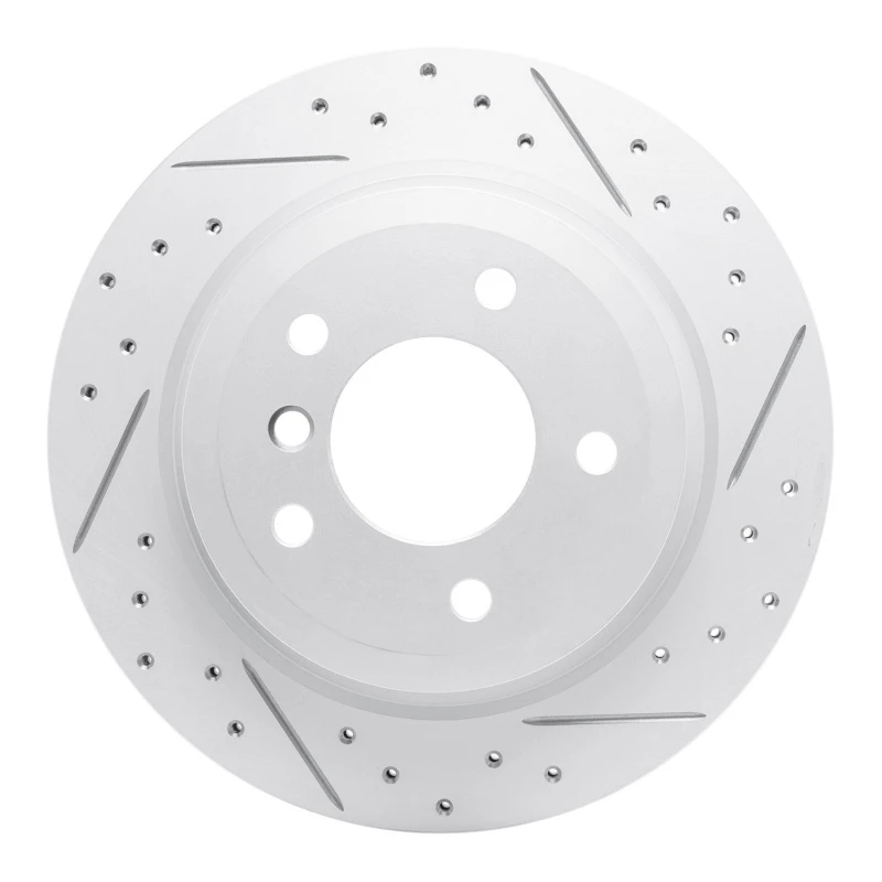 DFC 09-16 BMW Z4 Rear Right Drilled & Slotted Geoperformance Rotor