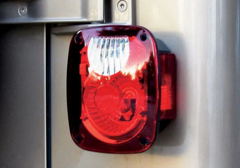 Rampage Diamond Brite Taillight Conversion Kit for 1976-1983 Jeep CJ5