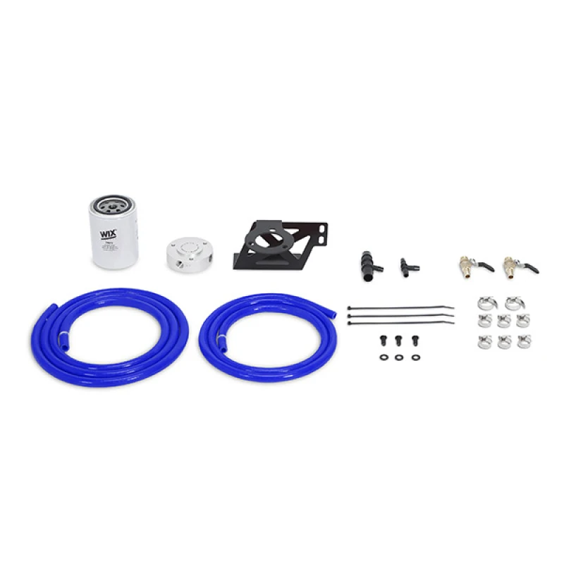 Mishimoto 08-10 Ford 6.4L Powerstroke Kühlmittel-Filtrations-Kit - Blau