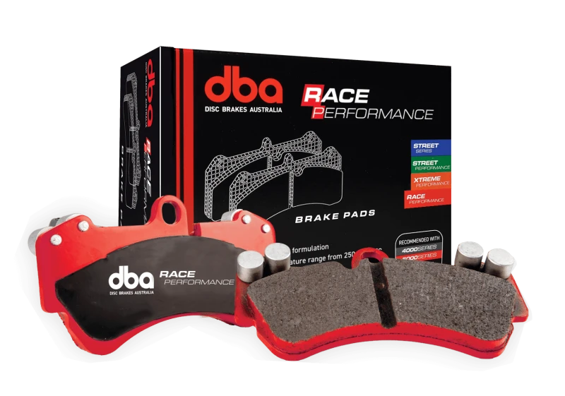 DBA Rear Race Performance Brake Pads for 12-21 Subaru BRZ / 01-15 Subaru WRX STI