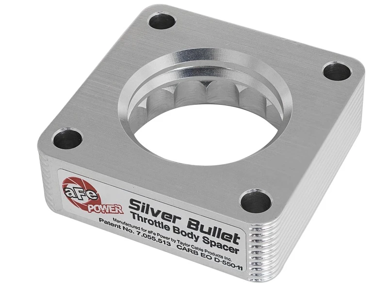 aFe Silver Bullet Drosselklappen Abstandshalter TBS Jeep Wrangler (TJ YJ) 91-06 4.0L