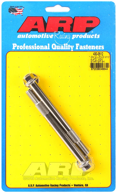 ARP Anlasserbolzen-Kit für GM M10 X 4,470 Zoll Sechskant SS