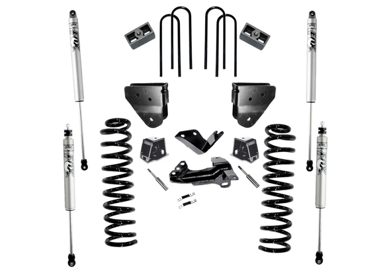 Superlift 4 Zoll Lift Kit mit Fox 2.0 Shocks für Ford F-250/F-350 Super Duty 4WD Diesel