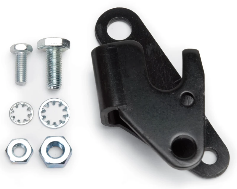 Edelbrock Chrysler Drosselhebel-Adapter (Schwarz)
