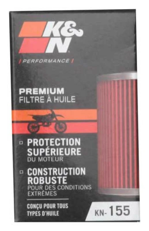 K&N KTM / Husaberg / Betamotor / Polaris 1.625in OD x 0.438in ID x 2.719in H Oil Filter