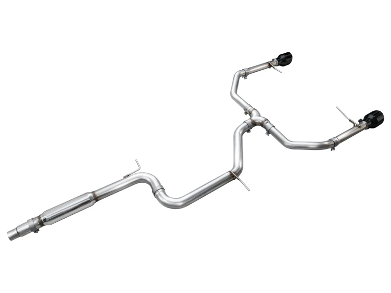 AWE 22-25 Volkswagen Jetta GLI Track Edition Exhaust - Diamond Black Tips