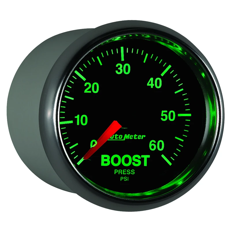 Autometer GS 52mm 0-60 psi Mechanical Boost Gauge