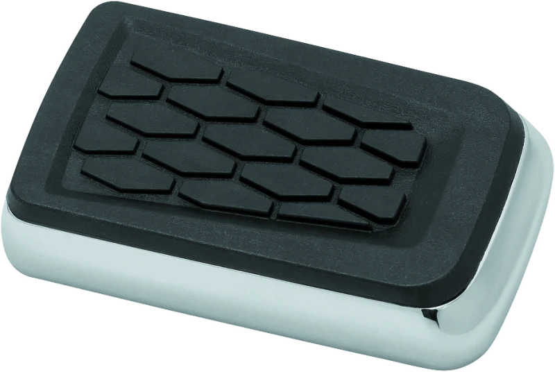 Kuryakyn Hex Brake Pedal Pad Chrome