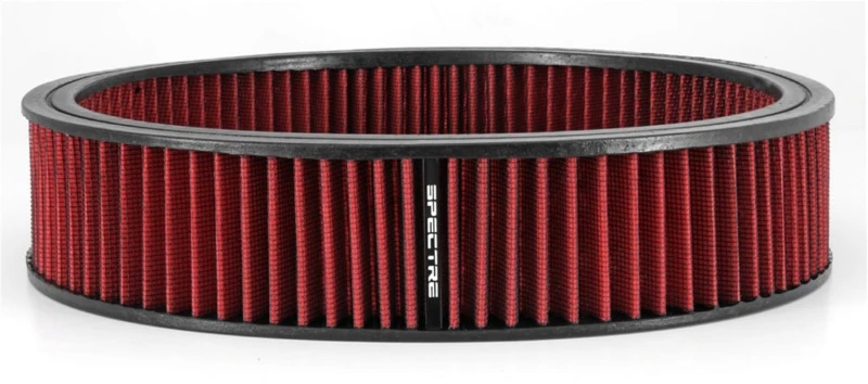 Spectre HPR Rundluftfilter 14 Zoll x 3 Zoll - Rot