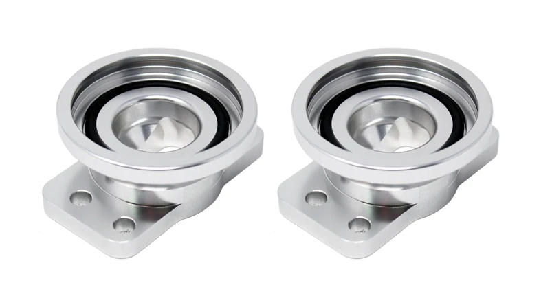 Torque Solution Dual HKS Blow Off Valve Adapter for 2018+ Kia Stinger 3.3T