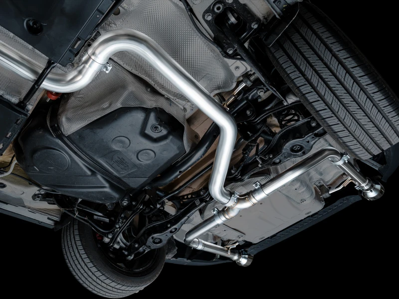 AWE 22-25 Volkswagen Jetta GLI Track Edition Exhaust - Chrome Silver Tips