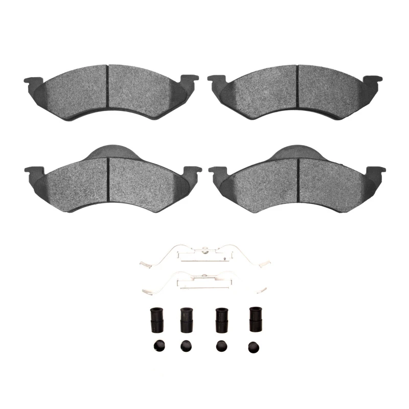 DFC 00-02 Dodge Dakota 4WD Front Heavy Duty Pads and Hardware Kit