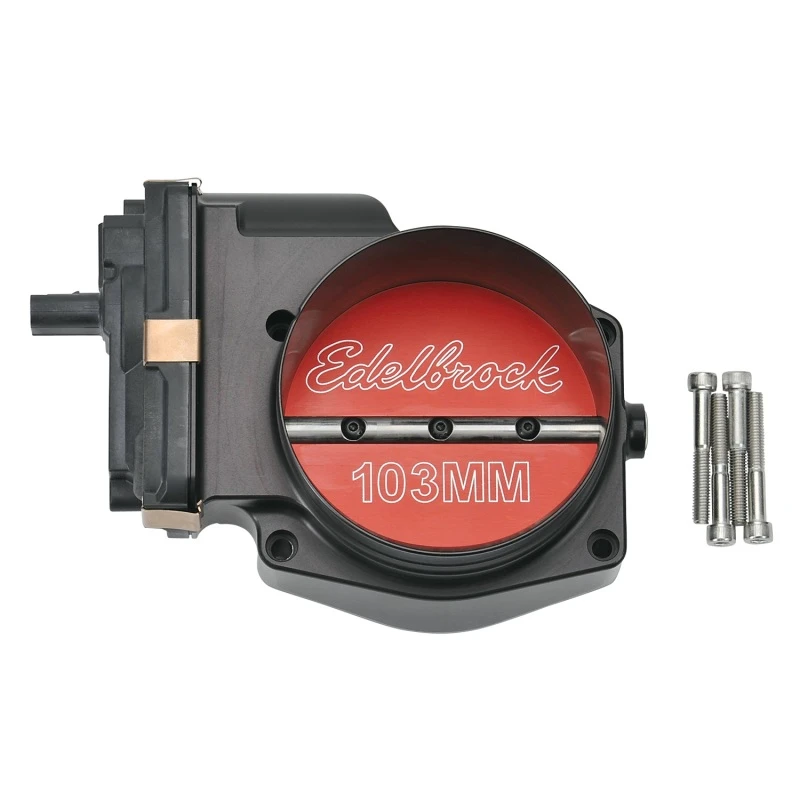 Edelbrock 15-17 Ford 5.0L 103mm Analoges Elektrisches Drosselklappen-Gehäuse