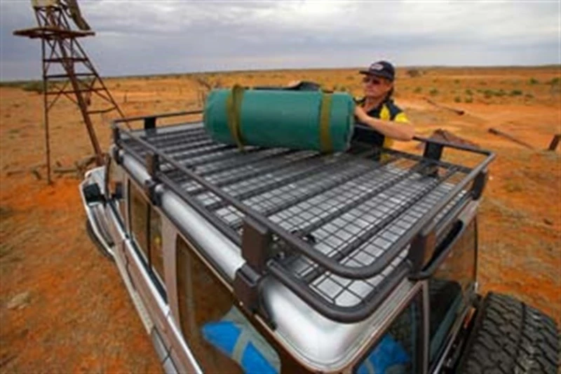 ARB-Aluminium-Dachträgerkorb mit Gitter 2200X1250mm 87X49