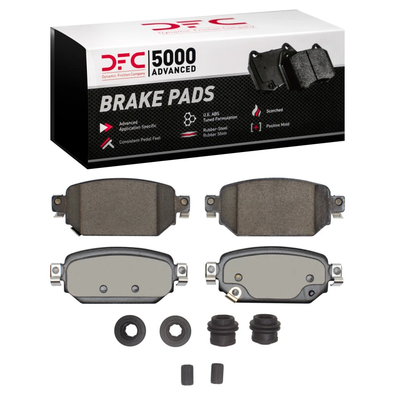 DFC 17-24 Mazda 3 Rear 5000 Advanced Ceramic Brake Pads and Hardware Kit