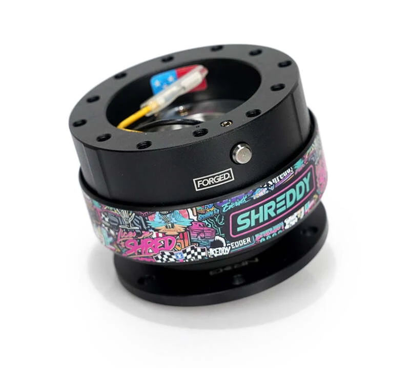 NRG Quick Release Gen 2.0 - Black Body/Black Ring with Shreddy Collab Version 3