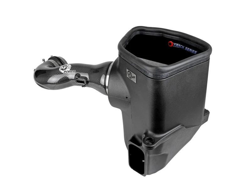 aFe 19-21 GM Trucks 5.3L/6.2L Track Series Carbon Fiber Kaltluft-Einlasssystem mit Pro Dry S Filtern