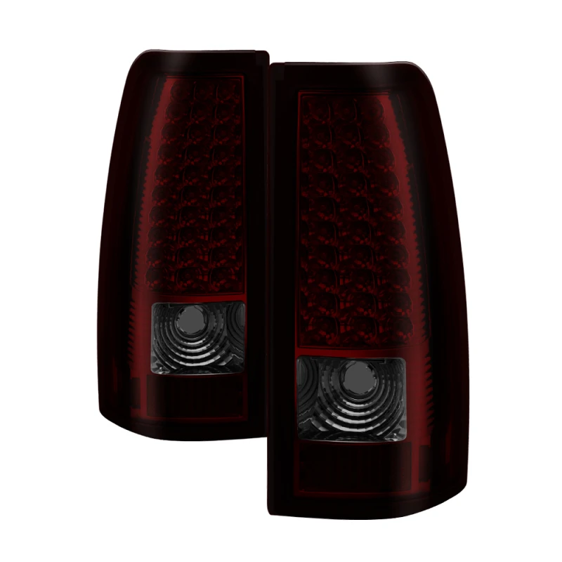 spyder_5011763-6794cb2094a6f Xtune Chevy Silverado 1500/2500/3500 99-02 LED Tail Lights Red Smoke ALT-ON-CS99-LED-RS
