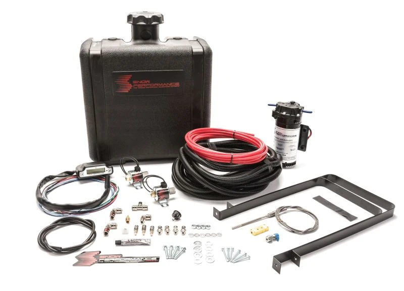 Snow Performance Stg 3 Boost Cooler Wasserinjektions-Kit für Pusher (Hochtemperatur-Schlauch und Schnellverschlüsse)