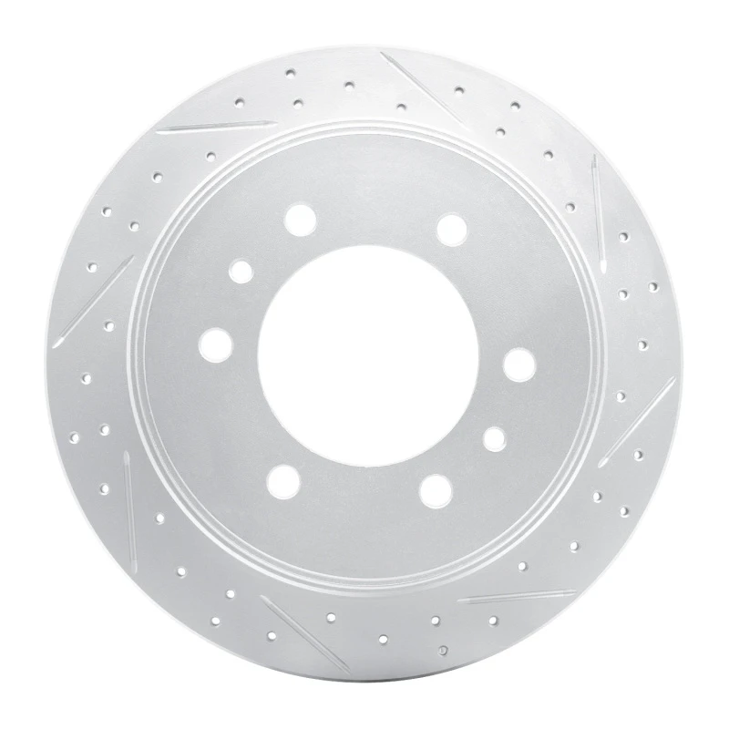 DFC 19-25 Freightliner Sprinter 2500 Rear Right Drilled & Slotted Geoperformance Rotor