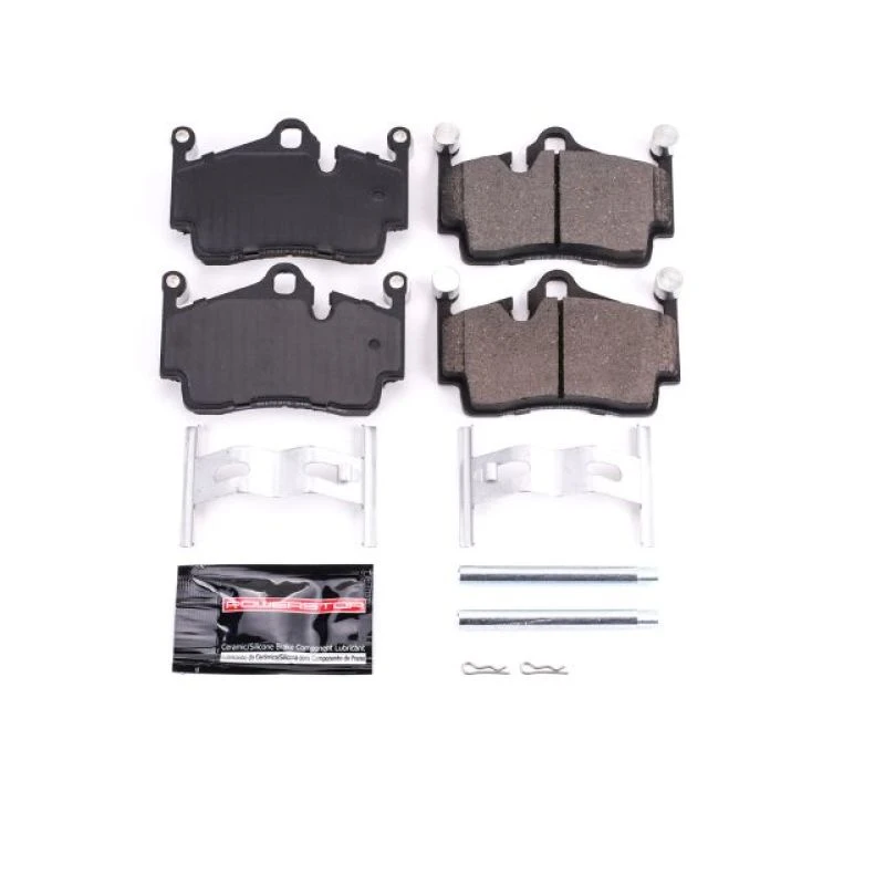 powerstop_Z23-1134-679454d19de43 Power Stop 17-18 Porsche 718 Boxster Rear Z23 Evolution Sport Brake Pads w/Hardware
