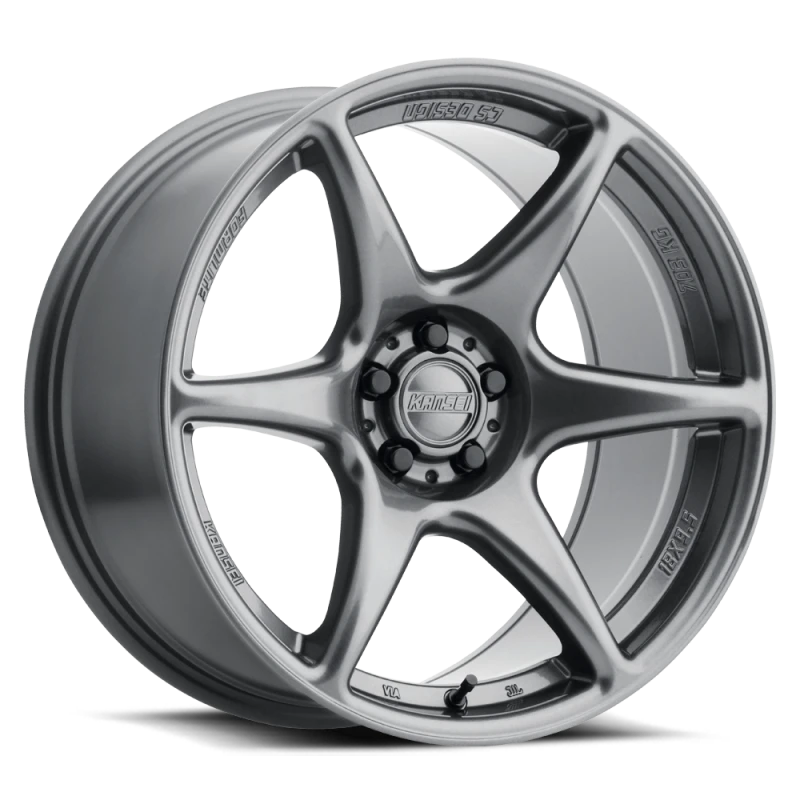 Kansei K11G Tandem 18x9.5in / 5x114.3 BP / 22mm Offset / 73.1mm Bore - Gunmetal Wheel