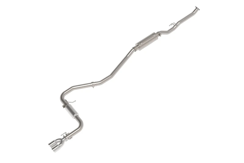 aFe POWER Takeda 2,5 Zoll 304 Edelstahl Cat-Back Auspuffanlage mit polierten Endrohren für 2022–2025 Honda Civic L4-2.0L