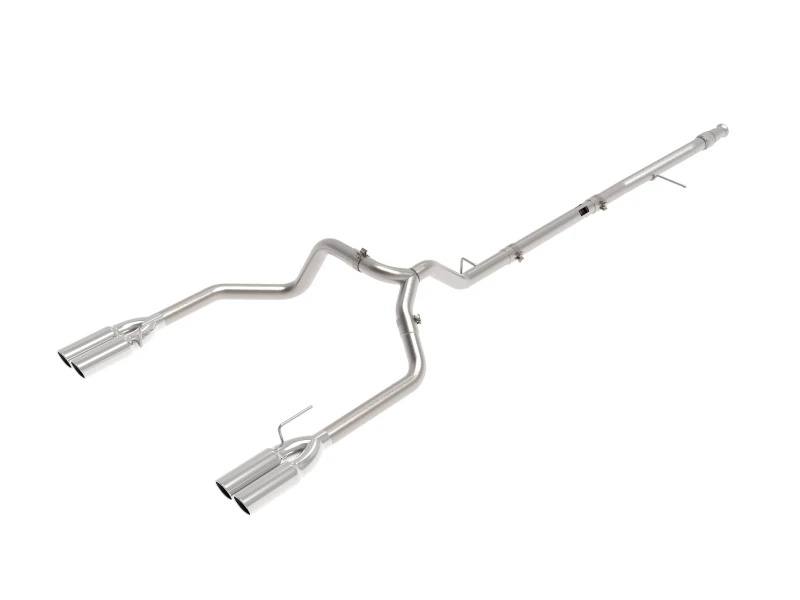 aFe Vulcan Serie 3in 304SS DPF-Back 20-21 GM Trucks L6-3.0L (td) LM2 - Dual Polierte Spitze