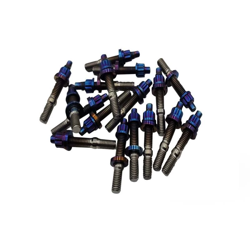 BLOX Racing Xtreme Burnt Titanium Intake/Exhaust Studs