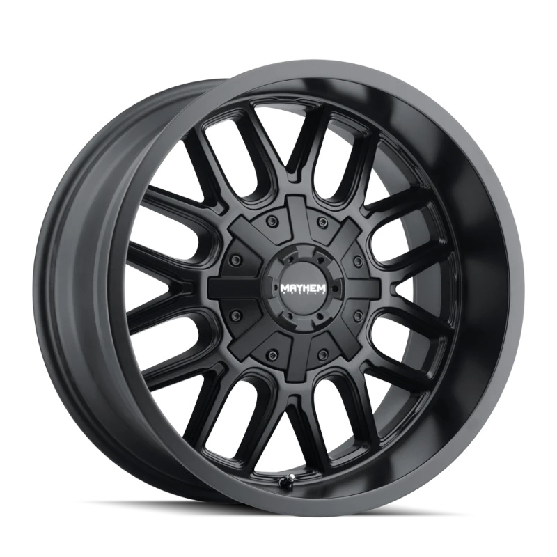 Mayhem 8107 Cogent 20x9 / 6x135 BP / 18mm Offset / 106mm Hub Matte Black Wheel
