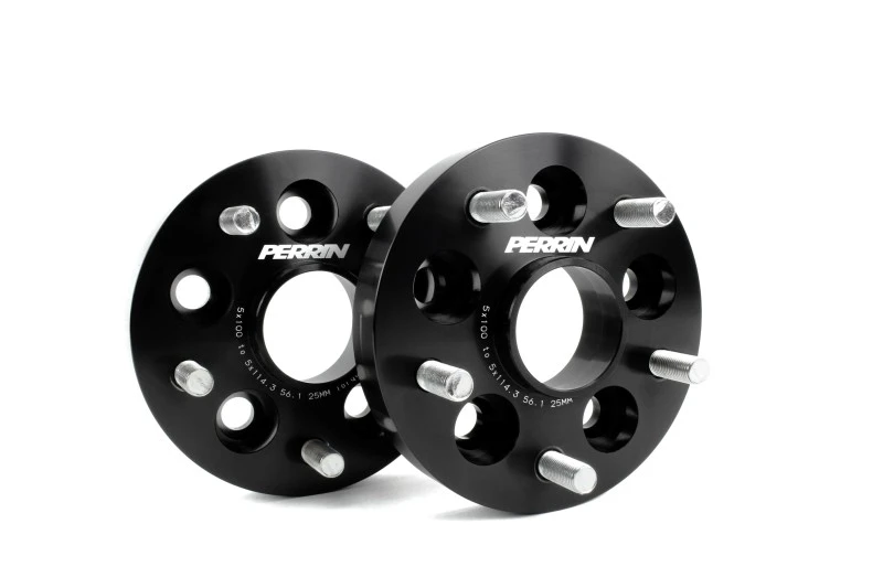Perrin Wheel Adapter 25mm Bolt-On Type for 5x100 to 5x114.3 with 56mm Hub (Set of 2)