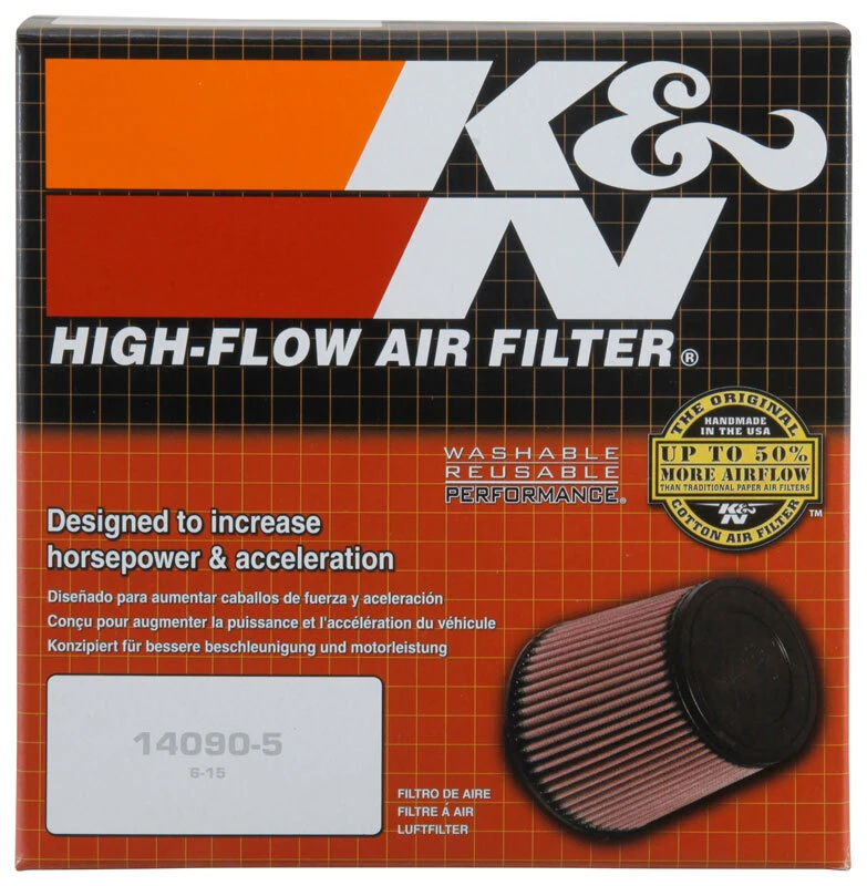 K&N 7in od 5-3/16inid 3-3/4in h