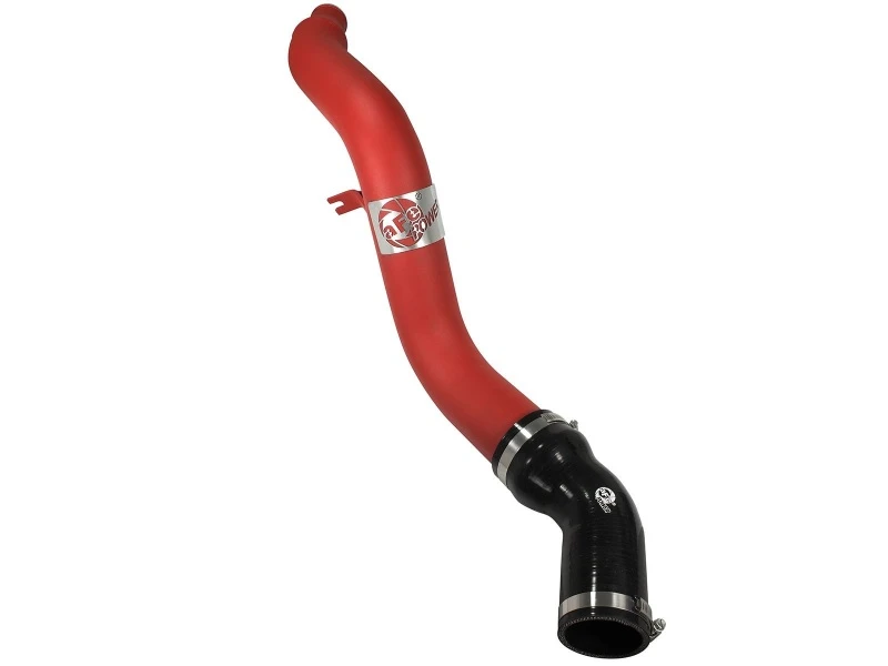 aFe BladeRunner Intercooler-Rohr Heißseite 3 Zoll Ram 1500 14-15 EcoDiesel V6-3.0L (td) - Rot