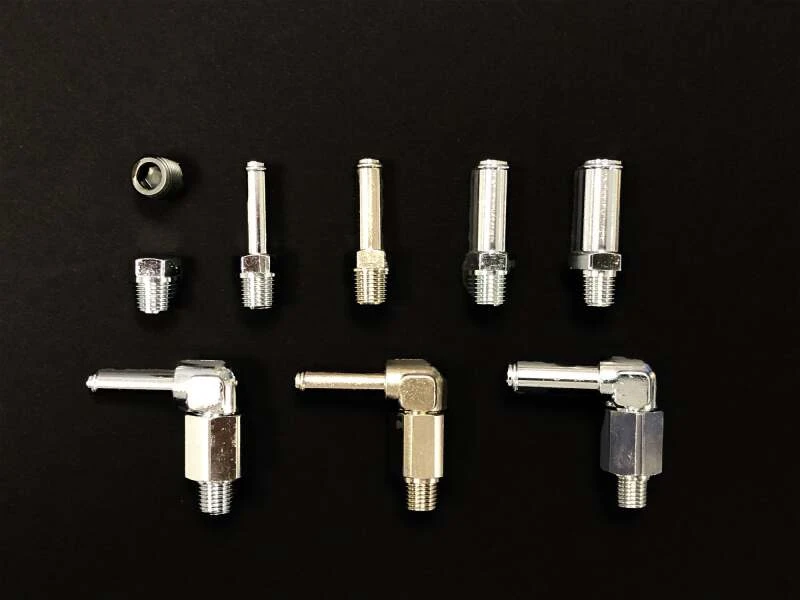 GReddy 1/8 BSP Male zu 4AN Male Aluminiumanschluss