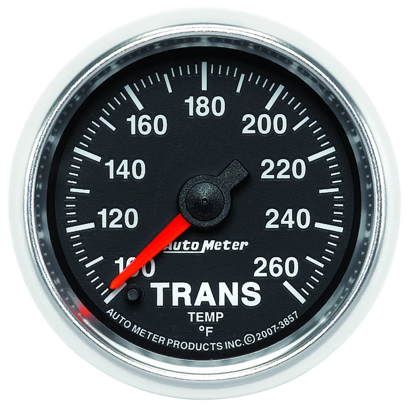 Autometer GS 100-260 Grad Elektronisches Getriebe-Temperatur-Messgerät