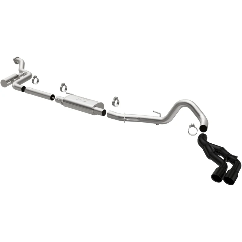 Magnaflow 2024 Toyota Tacoma Speq-Serie Kat-Back-Abgasanlage (Schwarze Endrohre)