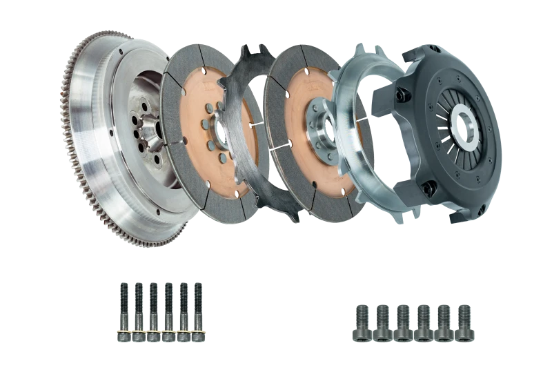 DKM Clutch 99-03 Audi A3 S3 Quattro MS Organic Twin Disc Clutch Kit w/Flywheel