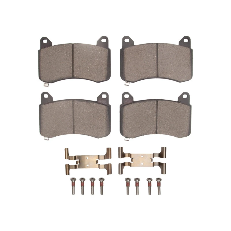DFC 17-23 Tesla Model 3 Front 5000 Advanced Low Metallic Brake Pads and Hardware Kit