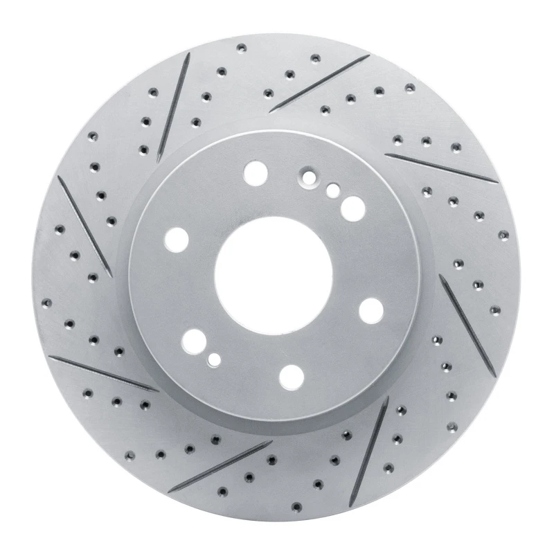 DFC 19-26 Cadillac Vistiq Front Left Drilled & Slotted Geoperformance Rotor