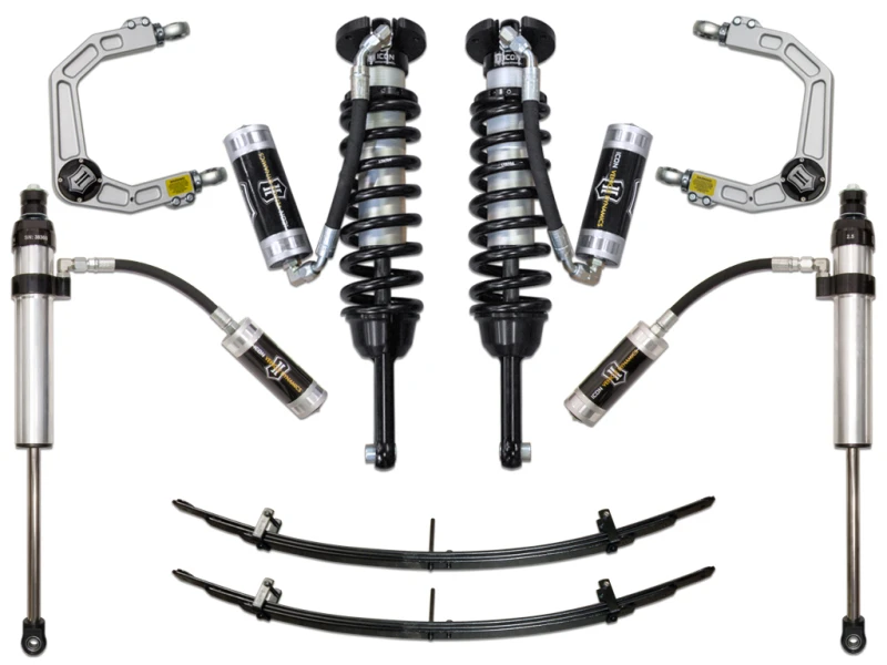 ICON 05-15 Toyota Tacoma 0-3,5 Zoll/2016+ Toyota Tacoma 0-2,75 Zoll Stg 5 Federungssystem mit Billet Uca