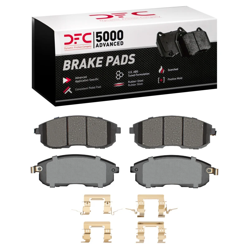 DFC 99-13 Infiniti I30 Front 5000 Advanced Ceramic Brake Pads and Hardware Kit