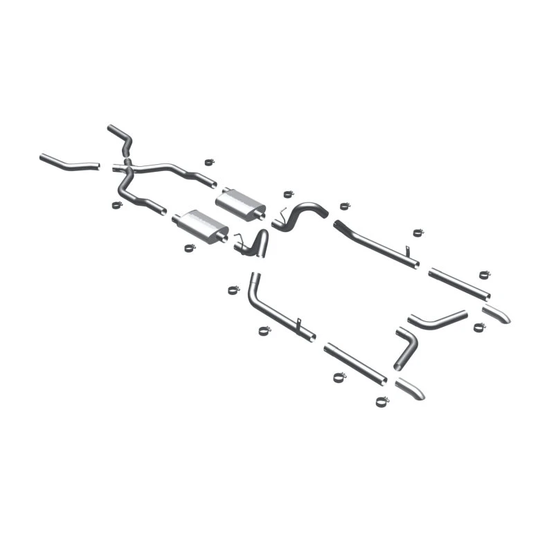 MagnaFlow-System C/B 55-57 Chevy Bel-Air